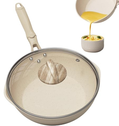 Panna di cottura a bastone - 46 x26x8 cm Padella fritta, superficie resistente al calore leggero, gadget da cucina multi -scopo | Pentole professionali per ristoranti pasti per la casa in campeggio al