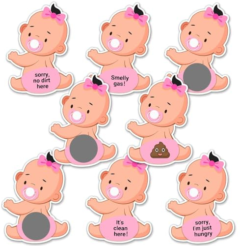 40 Baby Shower Carte kit – Baby Shower Scratch Off Game Divertente e Interattivo,Pannelli per Giochi Divertenti per Baby Shower, Attività Rompe Ghiaccio per Animare la Festa, 40 Carte Attività