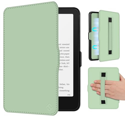 Fintie Funda con Correa de Mano de 7 para Kindle Paperwhite 12.ª Gen 2024