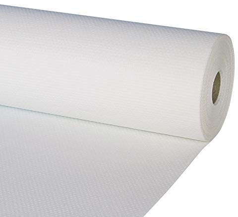 Semin Toile de Verre à Peindre Motif Maille 50 m² (50 x 1 m) – Revêtement Mural en Fibre de Verre pour Murs et Plafonds – Masque les Défauts, Adaptée aux Surfaces Irrégulières – Rénovation Intérieure