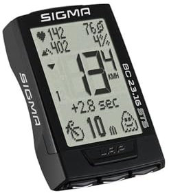 SIGMA Sport BC 23.16 STS - Ciclocomputador, Bicicleta, 23 Funciones, fácil de Manejar