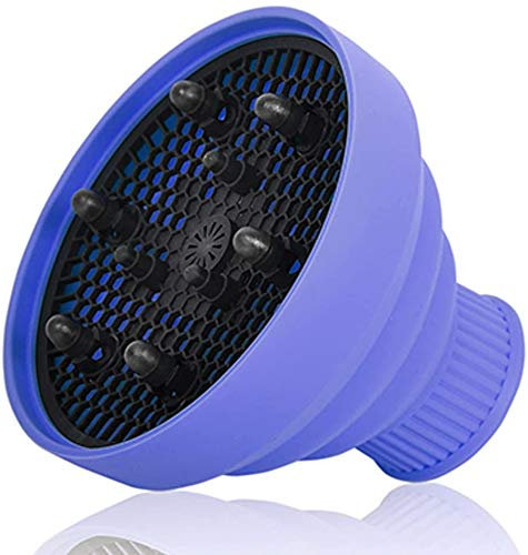 DOBO® Diffusore per phon pieghevole silicone da viaggio portatile universale phon (phon non incluso)