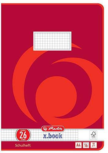 Herlitz Schulheft 16 Blatt (Lineatur 26 | 20er Pack)