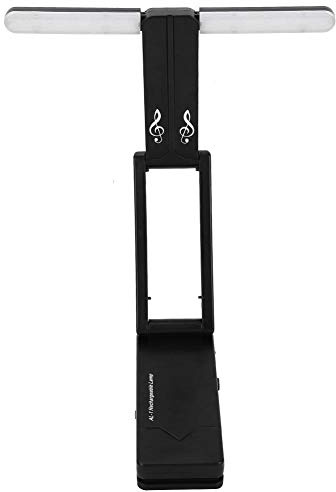 Drfeify Lampe de pupitre, Lampe à LED Rechargeable USB lumière pour pupitre/Piano/Bureau/LectureAuxiliaire, correction