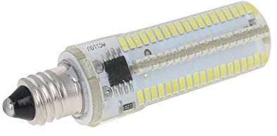 Othmro Bombilla Led Microondas, 6W, Voltaje 110-130V, Temperatura de color 6500K, E11 Bombillas de Horno, Led Bombillas Alogenas, Lámpara de Microondas, Bombilla Nevera para Cocina, Salón, Habitación
