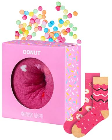 soxo Roliga Strumpor Dam Funny Gift For Women Present Socks Henne Damstrumpor 35-40 Rosa 1 Par