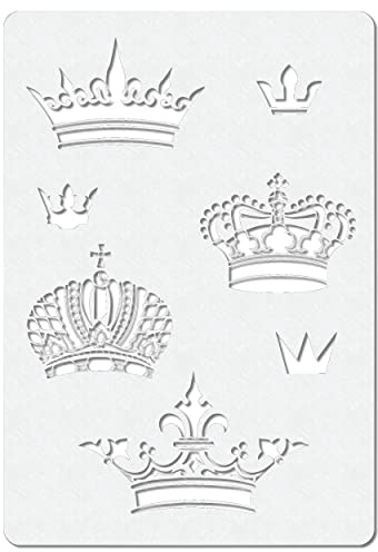 Herterich Products| Stencil per aerografo | Stencil a corona | Pellicola Mylar di alta qualità | Resistente ai solventi | Template per tatuaggi e graffiti