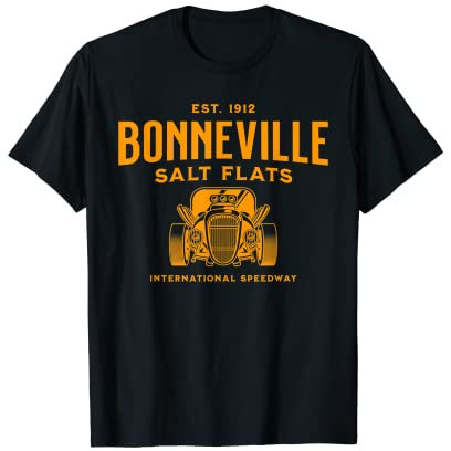 Salière rétro Bonneville Utah International Speedway T-Shirt