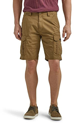 Wrangler Authentics Men's Classic Cargo Stretch Short, Kangaroo, 30
