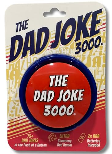 Gifts for Dad and Fathers - Features 75+ Extra Funny Dad Jokes at The Push of a Button - Dad Gifts from Daughter, Dad Birthday Gift, White Elephant Gifts, Gifts for Men