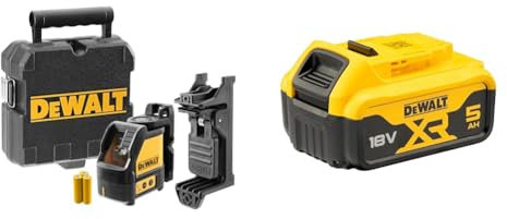 DEWALT ‎DW088K-XJ Self Levelling Cross Line Red Laser + DEWALT Battery