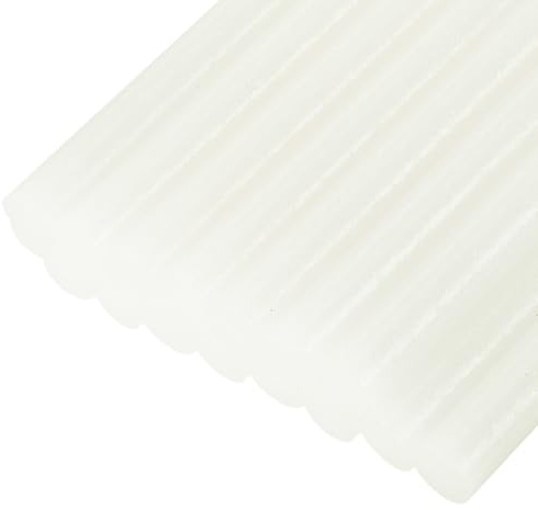 QUARKZMAN 16 Stück Heißklebestifte 11mm x 100mm Mini Heißklebesticks Heißklebepistole Heißkleber Klebestifte Glue Kleberstoff für Repartur Bastel Dekoratiion DIY Handwerk Glitzerweiß