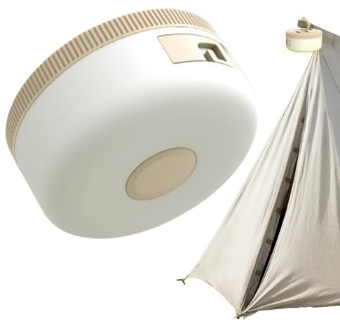 Guirlande lumineuse de camping – 5 modes rétractables – Éclairage d'ambiance LED étanche rechargeable pour pergola, allées, patio, piscine