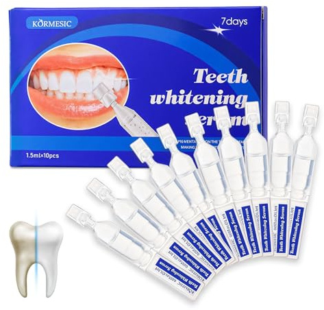 10 Pezzi Kit Sbiancamento Denti, Sbiancante Dentali, Cura Sbiancamento De Denti, Per Dentali Bianchi E Brillanti, Dentale Rimozione Macchie, Con Applicazione Semplice E Veloce