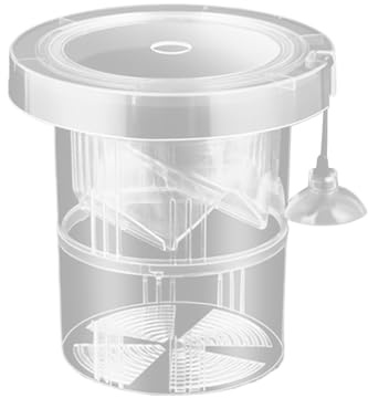 Zuchtbox für Aquarien Aquarium Absetzbox | Einstellbares Wiederverwendbares Refugium zur Brutaufzucht und Lebendfutterzucht für Aquariumbewohner