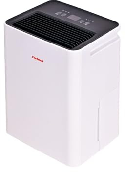 Corberó – Deshumidificador | CDG16 | Capacidad 16 L/Día | Depósito 3,2 L | Drenaje Continuo | Apagado Automático | Refrigerante Ecológico R290 | Alta Potencia | Color Blanco
