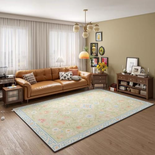 Grande Tappeto Riscaldato Elettrico Al Grafene, Tappetino Riscaldante Elettrico Per Pavimenti, Tappeto in Peluche Con Termostato E Timer, Scaldapiedi Riscaldato, Soggiorno, Camera Letto,17,80*160cm