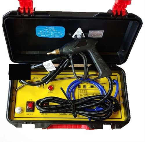 Limpiador a vapor, Cleadera de vapor multi propósito 3000W Temperatura alta presión Vaporización eléctrica Máquina limpia Rango máquina desinfección del automóvil con Para pisos y coche
