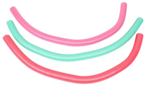 Fideos de Natación Flotantes de Espuma Epe, 3 Piezas para Piscina | Ayuda de Flotación Ligera Secado Rápido, para Uso en Playa y Aventuras, Principiantes y Niños