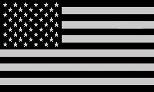 Rogue River Tactical Subdued Tactical American USA Flag Sticker Patriotic United States Auto Car Decal Window Bumper US Military (3x5 Inch)