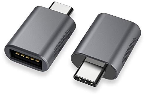 nonda USB-C auf USB Adapter 3.0 (2 Stücke), USB auf USB C Adapter, USB Type-C auf USB, Thunderbolt 4/3 auf USB Female Adapter für MacBook Pro 2021, MacBook Air 2022, iPad Pro 21, More Type-C Geräte