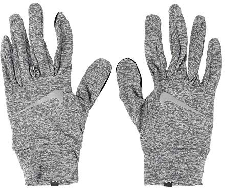 Nike Herren Dry Element 2.0 Laufhandschuhe, Grau | Silber Größe L