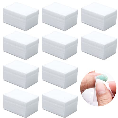Discos Para Limpieza De Uñas, Toalla De Algodón Para Uñas, Toalla De Algodón Para Limpieza De Uñas, 400 Pcs Almohadillas De Algodón Para Quitar Esmalte De Uñas, Toallitas De Algodón Para Uñas