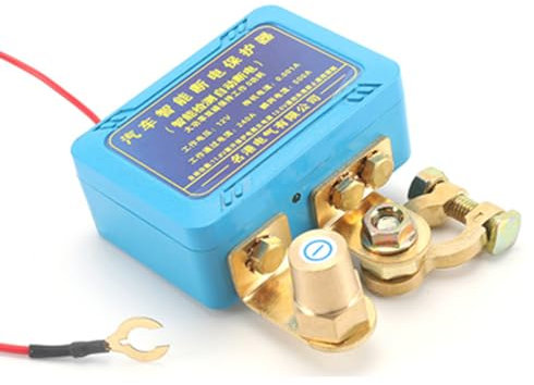 Shkalacar Auto Batterie trennschalter, 12V 240A Batterieschalter mit Geringer Verbrauch, Fernbedienung, Fernbatterie Trennschalter für Auto LKW Boot Batterieschutz(ohne Handschalter)