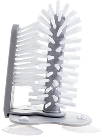 Rotatable Tea Cup Brush with Suction Cups Pp Pvc for Glassware