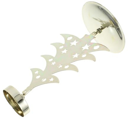 Zerodeko Leuchter-Ornament Hochzeitskerzenhalter Weihnachtsbaum-Kerzenhalter kerzenständer Vintage-Dekor Weihnachtskerzenhalter Herzstück Desktop-Dekor Haushalt Teelicht Schreibtisch