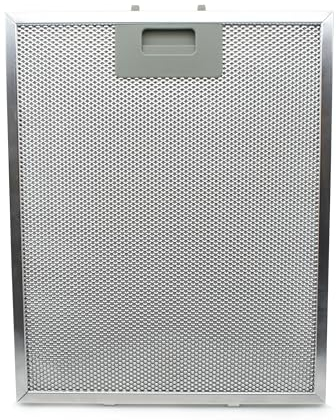 DOJA Barcelona | Filter für Dunstabzugshauben | 1 Stück | Dunstabzugshaubenfilter 320x260 cm | Metallmaschen Filter für Dunstabzugshauben | Metallfettfilter für Dunstabzugshauben, Ersatzteile