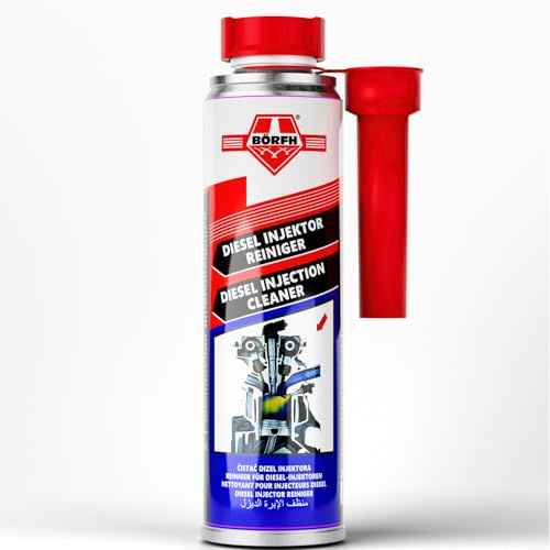 BÖRFH - Injektorenreiniger Additiv Diesel - Einspritzdüsen effektiv Reinigen ohne Werkstattbesuch (300ML)