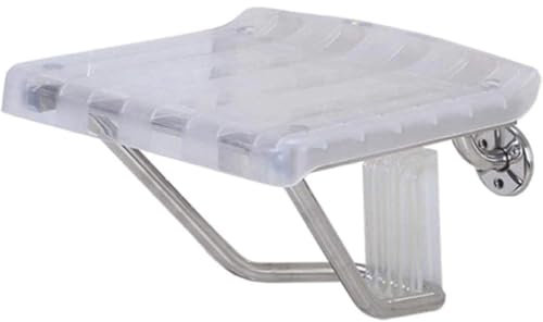 OZLMBERN Badehocker, Klapphocker, Sitz, rutschfest, für Dusche, Wandstuhl, Badezimmer, Badezimmer, Wandstuhl, Wandstuhl, Hocker