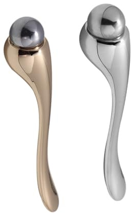 SHERCHPRY 2pièces Applicateur De Crème Contour Des Yeux Masseur Oculaire Simple Outil De Soin Peau Applicateur De Crème Visage
