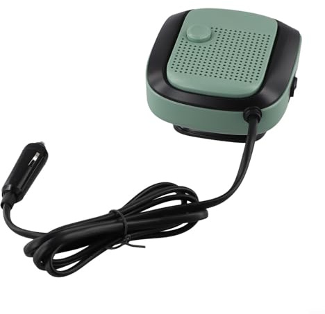 Calentador de coche de 24 V y 150 W con función de calentamiento rápido y descongelación, calentador de parabrisas portátil para camiones, caravanas y SUV en invierno