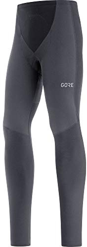 GORE WEAR Pantaloni termici da ciclismo a compressione per uomo, C3, Partial GORE-TEX INFINIUM, XL, Nero