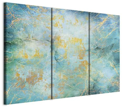 murando - Akustikbild Textur wie gemalt, Schallschutz, Wohnzimmer, Büro | Verbessert Raumakustik, reduziert Hall, ideal fürs Büro oder Wohnzimmer, hochwertige Verarbeitung, schnelle Montage, stilvoll