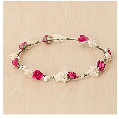 Kommunion Haarkranz Blumenkranz Kommunion Haarschmuck Haarkranz Blumen (Blumen 5)
