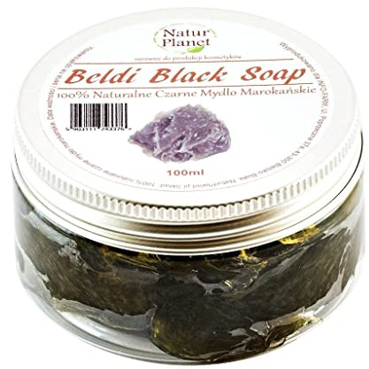 Savon marocain noir 100 g naturel planet