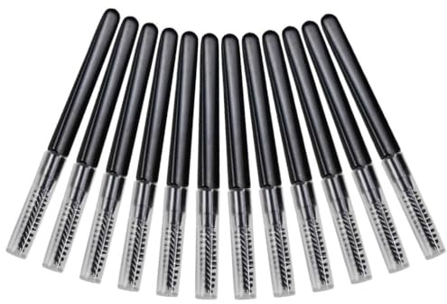Gogogmee Augenbrauenbürsten Mit Kappen 20 Stück Tragbare Wimpernbürsten Für Augenbrauen Und Wimpern Make-up Pinsel Für Reise Und Tägliche Pflege Hygienisch Und Staubdicht