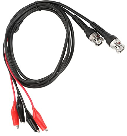 Oscilloscope Crocodile Cable, Oscilloscope Test Cable, Clip Test Clip 2pcs Video for