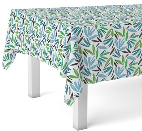 Martina Home Mantel Hule ODET Azul 220X140 CM