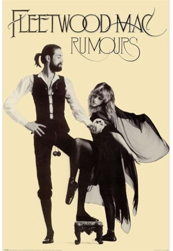 Pyramid International Official Maxi Poster – Fleetwood Mac (Rumours) | Decorative Wall Art | 61cm x 91.5cm Poster for Bedrooms, Dorms & Fans