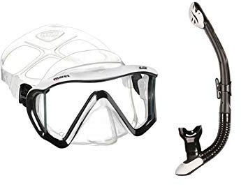 Mares i3 + Ergo Dry Maskenset Schnorchelset (schwarz-weiß/schwarz-weiß)