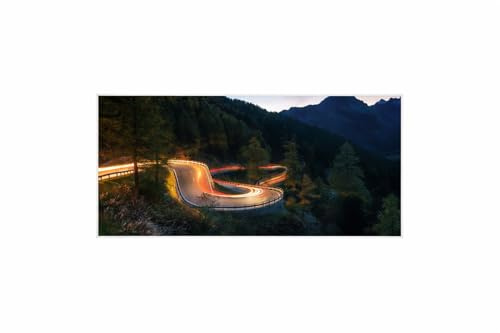 Klarstein Air Art Smart Stufa Elettrica Basso Consumo, Termoconvettore Elettrico da Parete 700W con Controllo IoT/WiFi App, Termosifone Elettrico a Muro, Pannello Radiante Infrarossi, Senza CO2