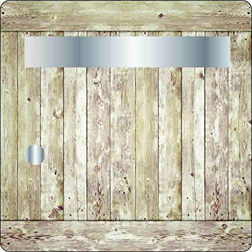 Stickers boites aux lettres Bois 30x30cm