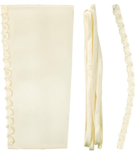 GORGECRAFT Bröllopsklänning korsett set med dragkedja, ersättningsklänning för bröllopsklänning med dragkedja för satinkorsett med spännen för brudkorsett, balklänning (Champagne)