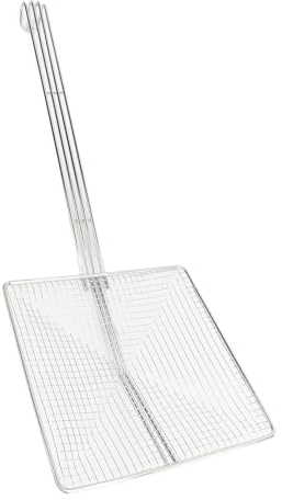 XHTLLO Passoire Araignée, Louche D'Écumoire de Crépine Robuste Résistante À la Chaleur en Acier Inoxydable 304, Écumoire de Crépine D'Ustensiles de Cuisine Durables Pratiques, pour la Cuisson(Épais)