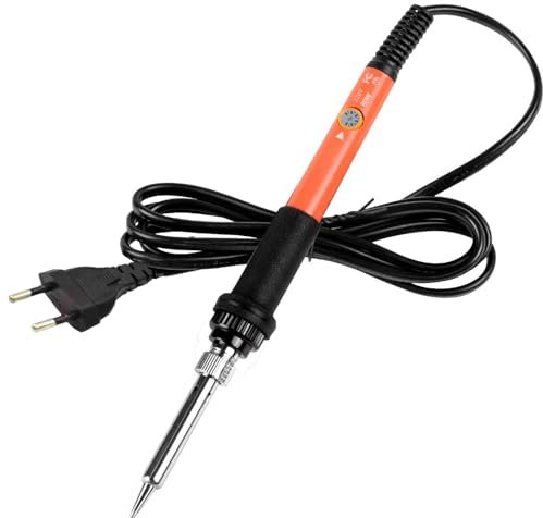 Kabelgebunden Lötkolben, 60W Profi Elektronik Lötkolben 200℃-450 ℃ für Schweißreparatur, Elektrische Reparatur, Schmuck, Heimwerken