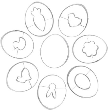 VINTORKY 1satz Ostern Hasenformen Und Eierformen Teiliges Backform-set Für Kreative -bäckerei Und Dekoration Langlebig Und Einfach Zu Reinigen